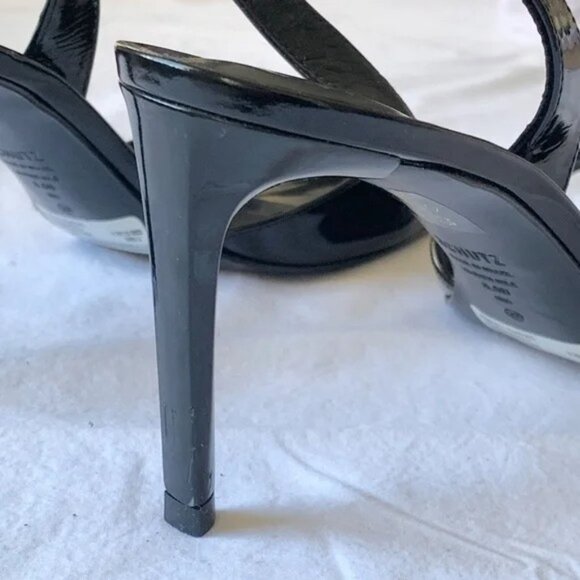 Schutz Scarlett Sling Mid Heel Black - Picture 5 of 9